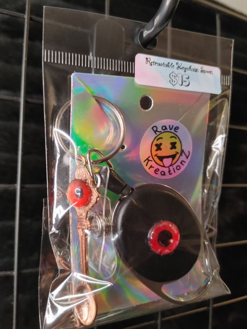 Retractable Keychain Spoon