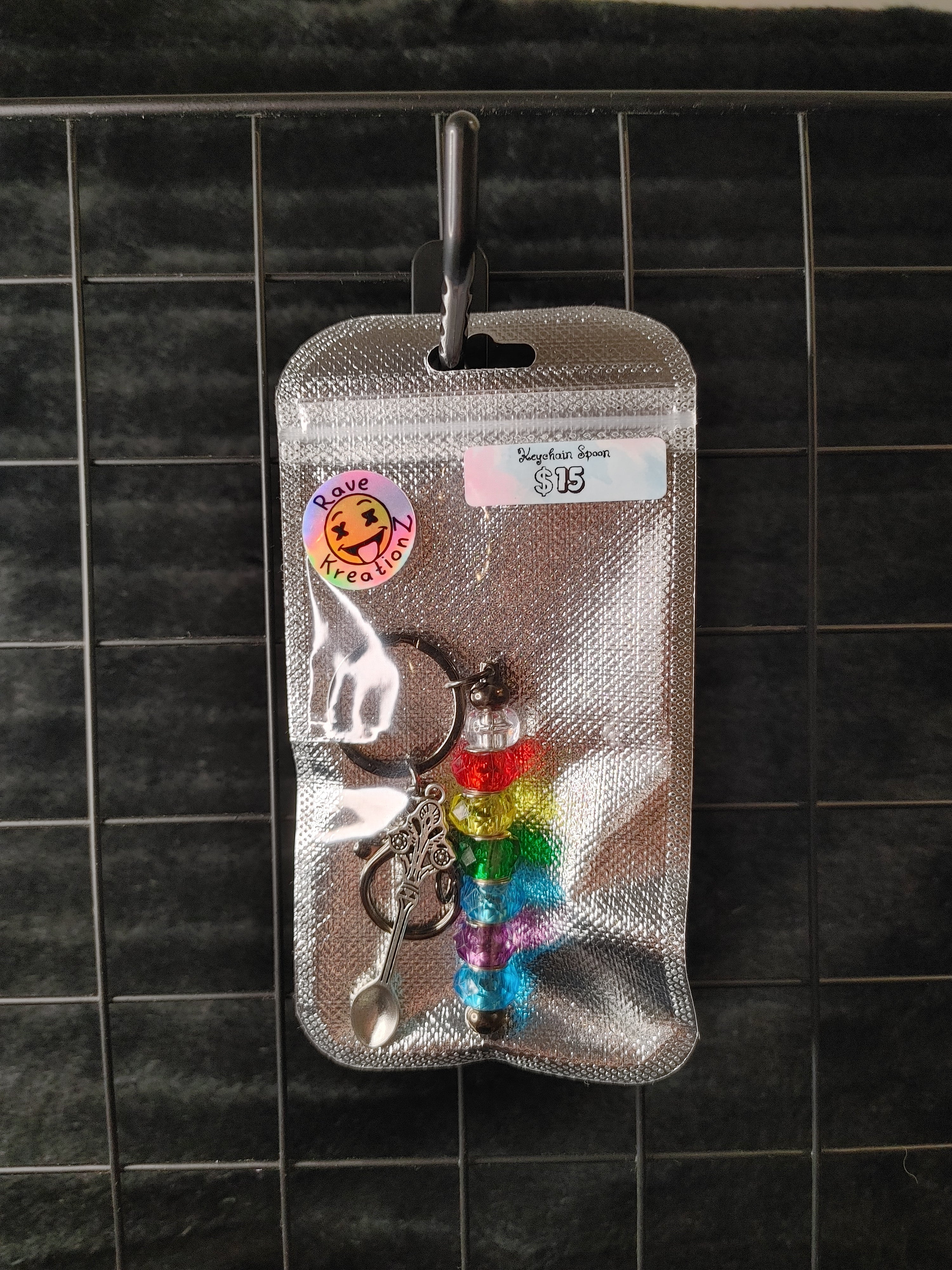 Keychain Spoon Pendants w/ Quick Clip