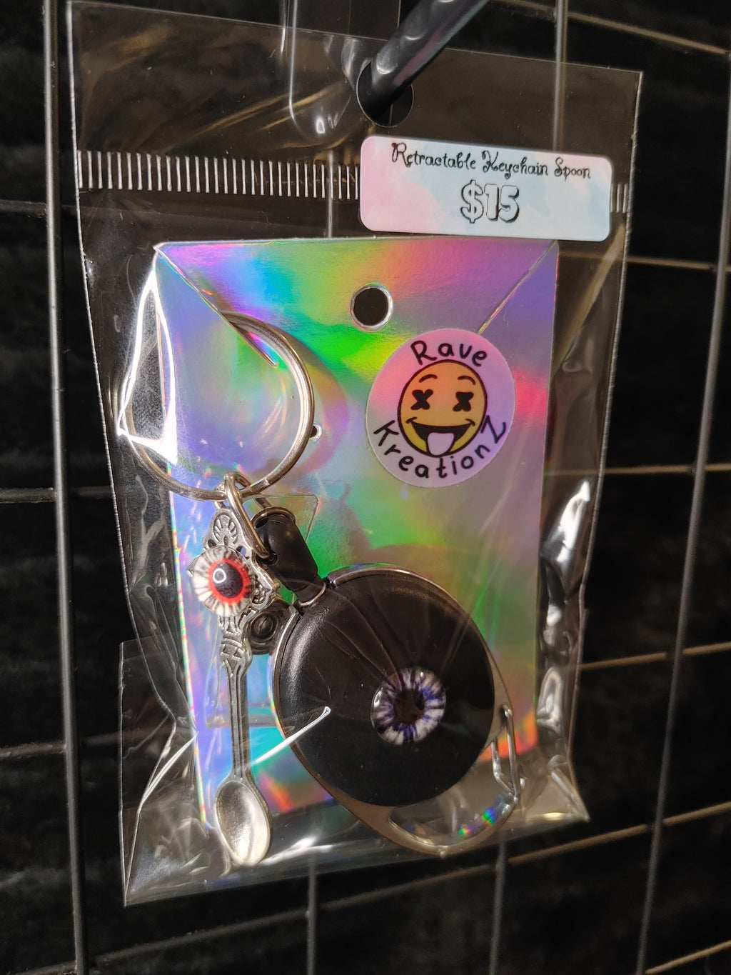 Retractable Keychain Spoon