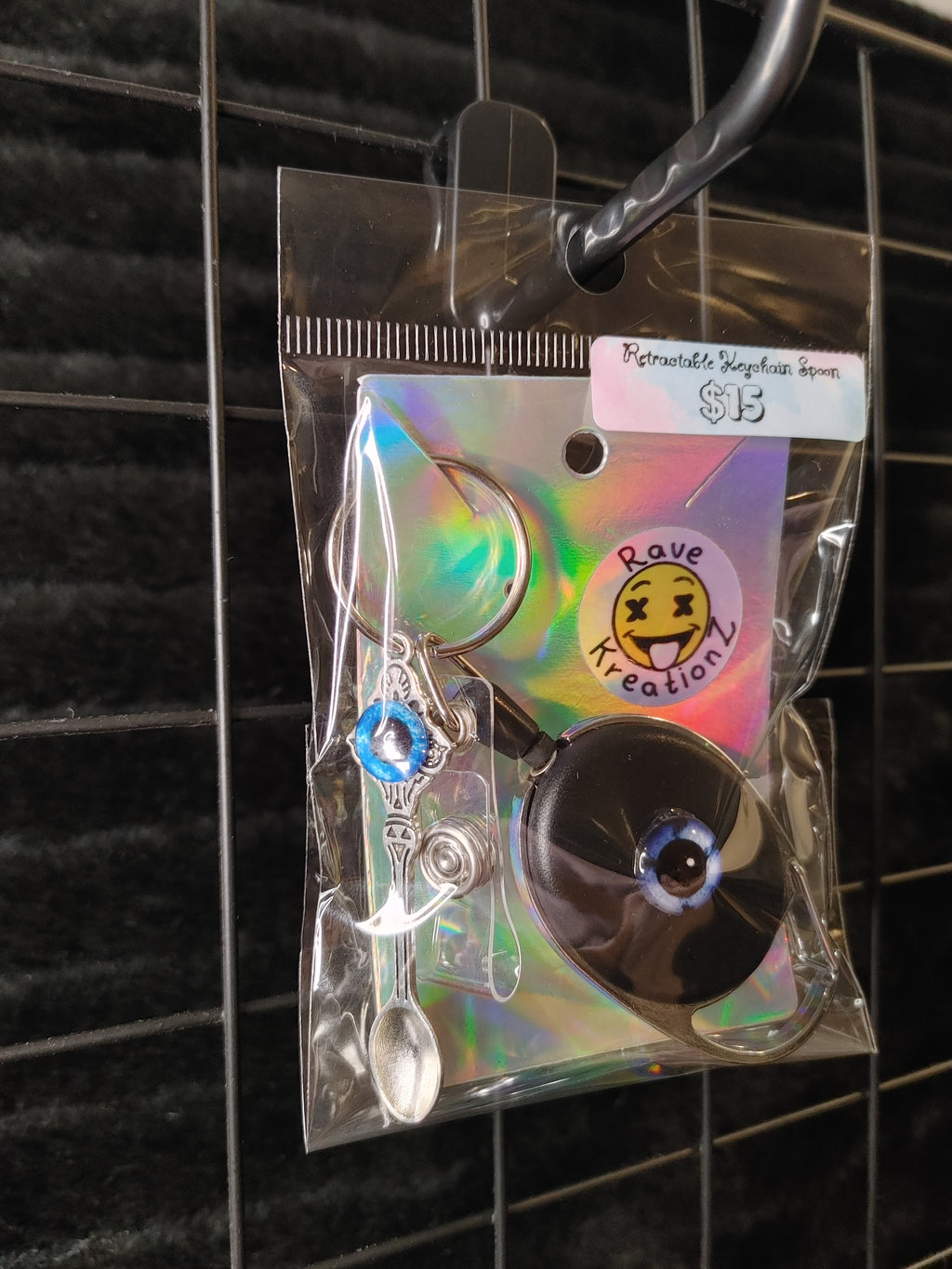 Retractable Keychain Spoon