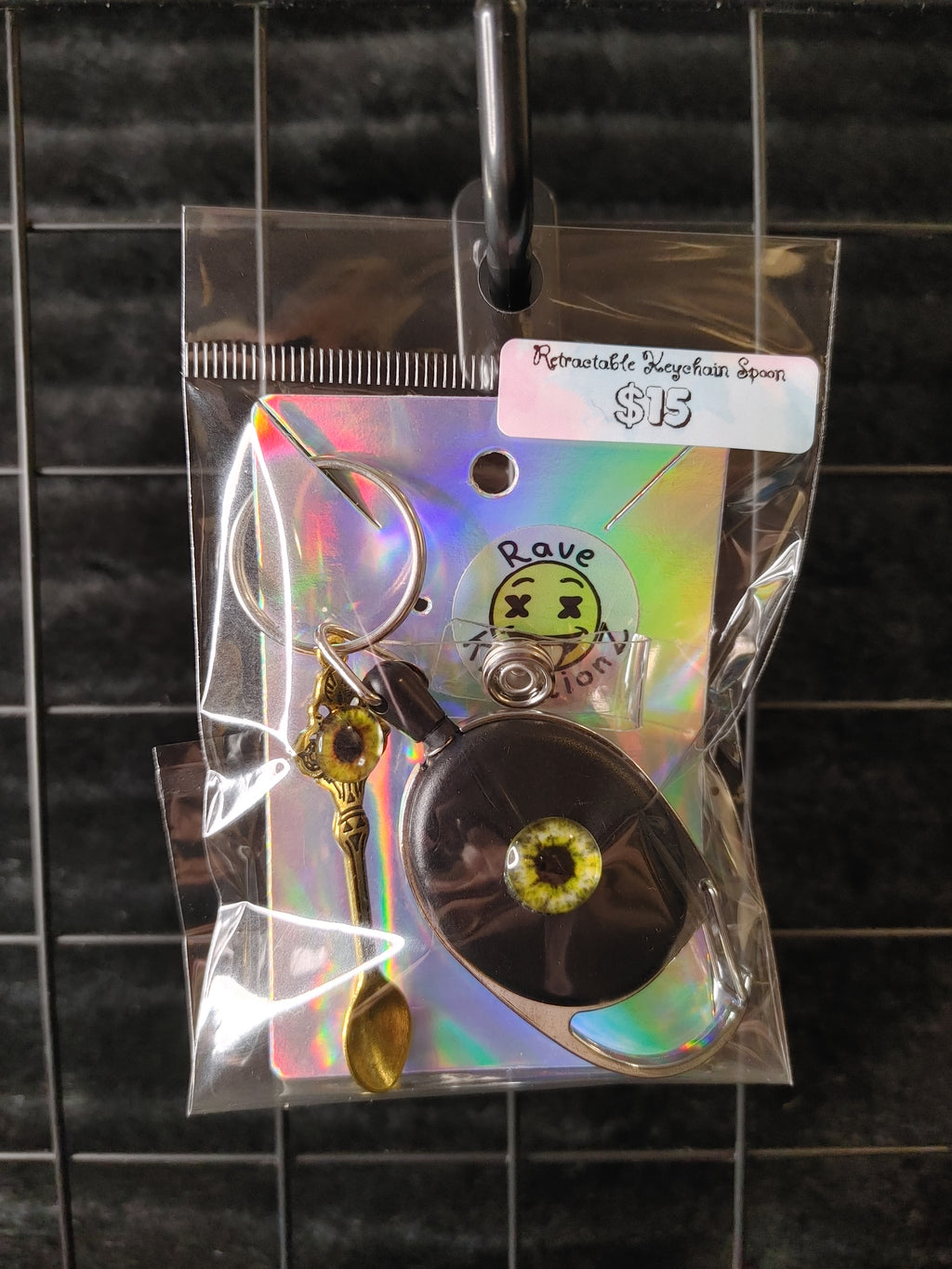 Retractable Keychain Spoon