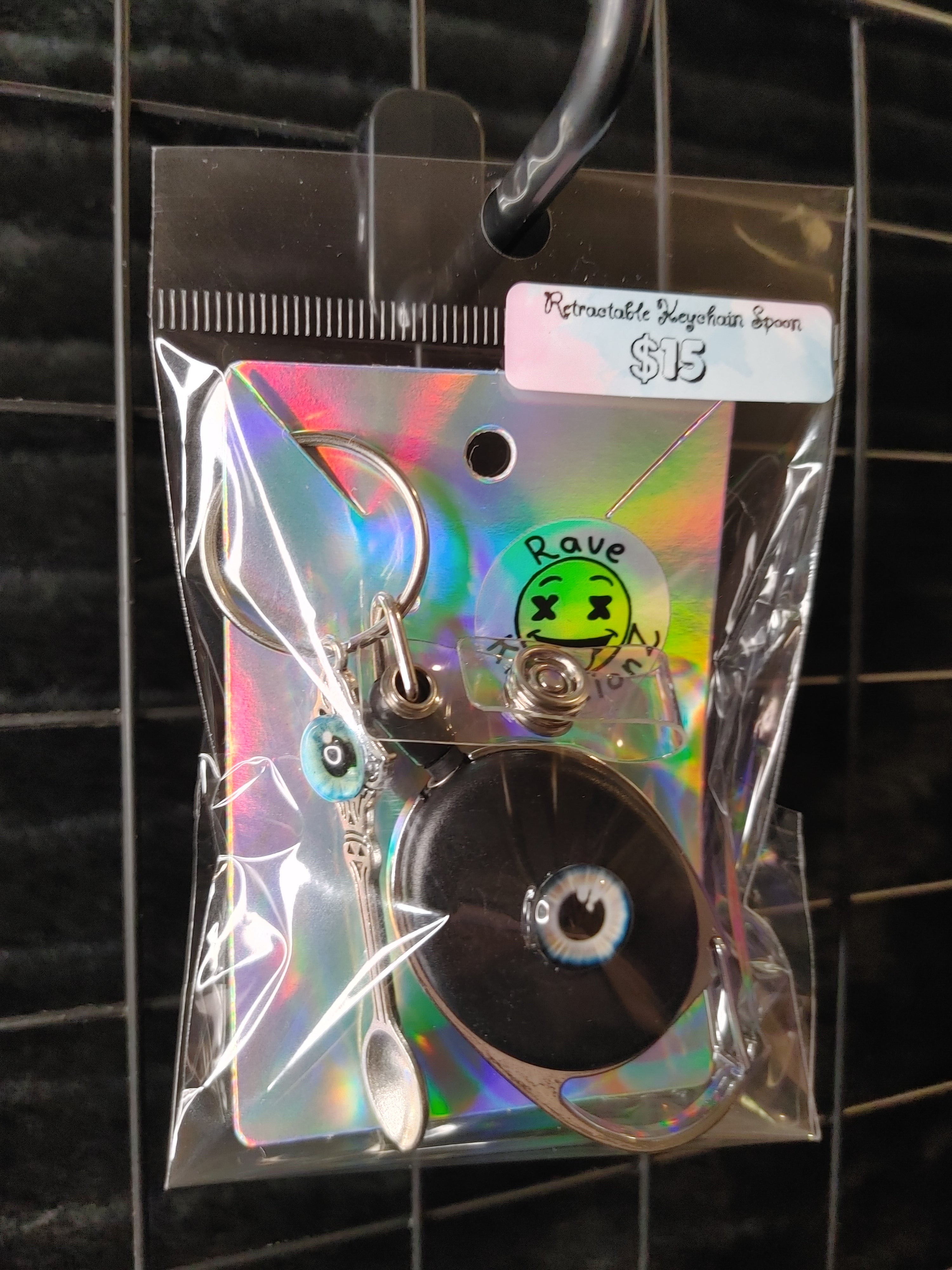 Retractable Keychain Spoon