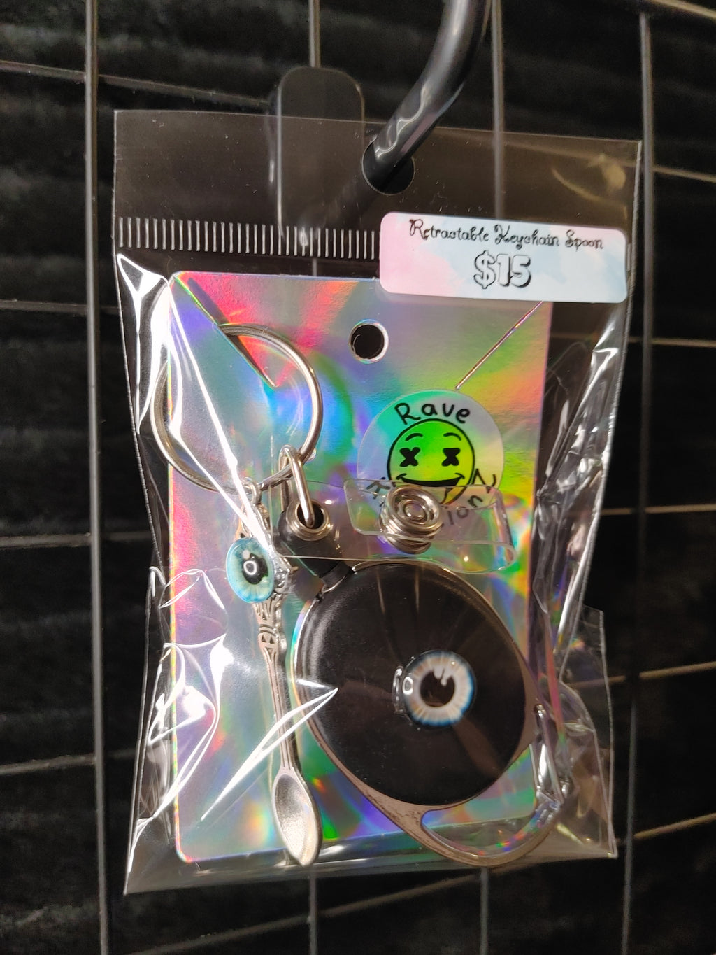Retractable Keychain Spoon