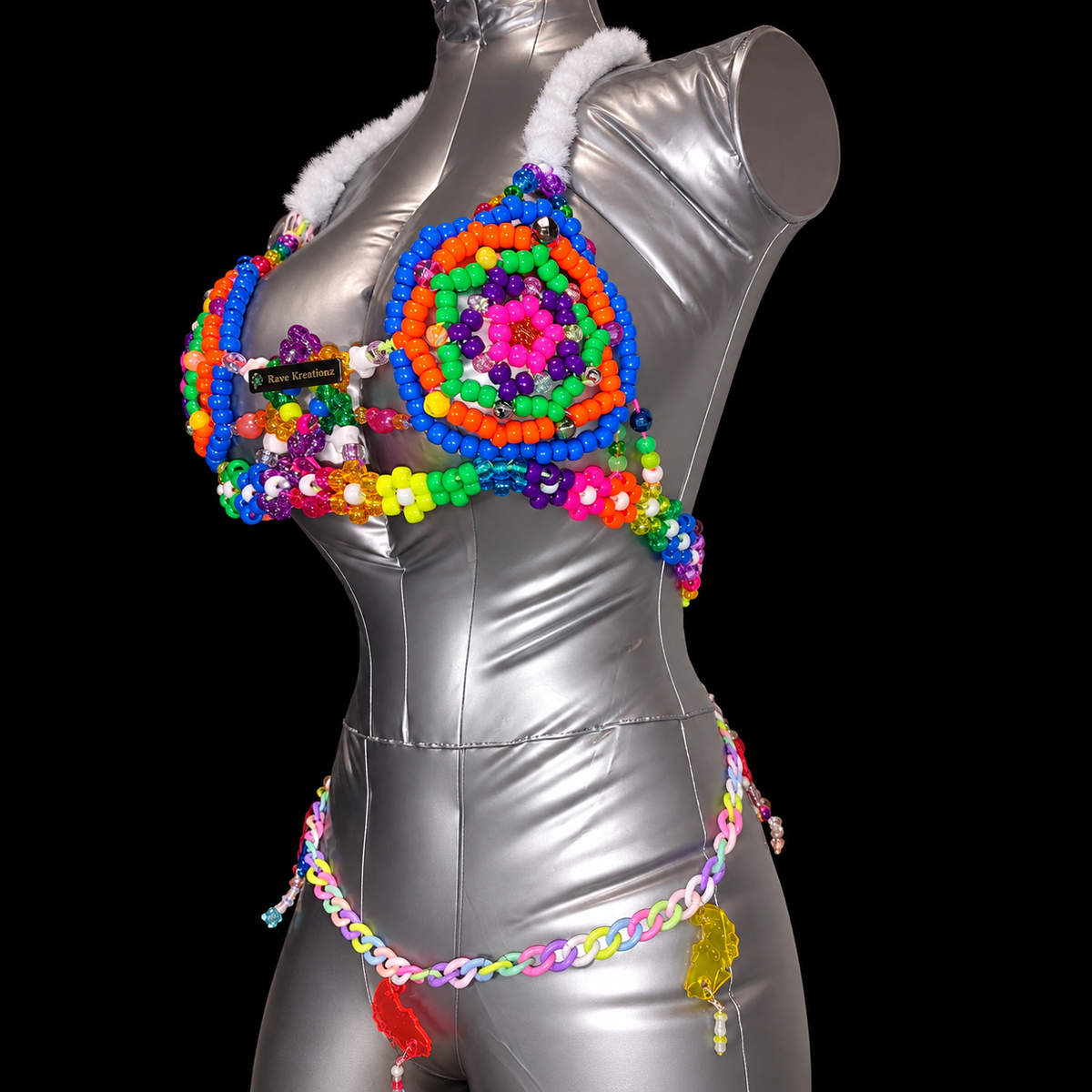 Skittlez Rainbow Kandi Top