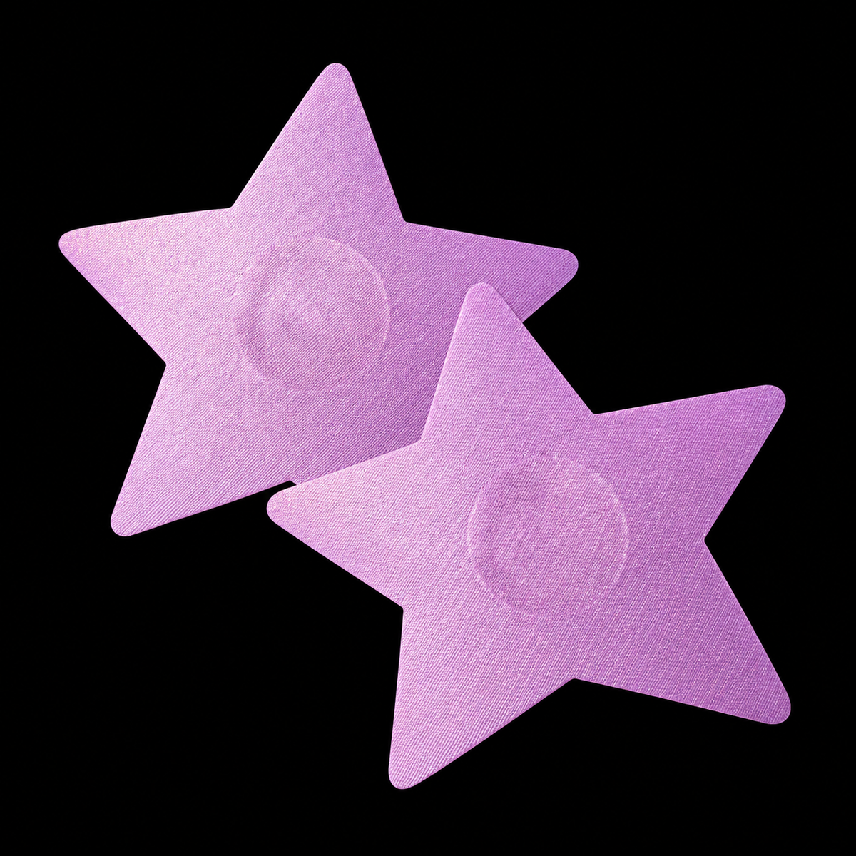 Lilac star-shaped pasties