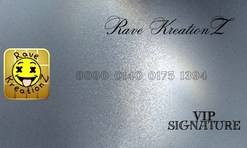 Rave KreationZ Digital Giftcard
