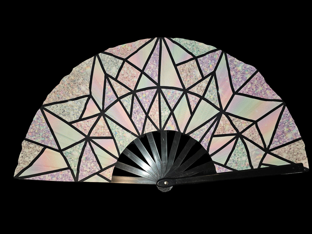 Diamonds Plastic Fan 13"
