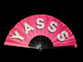 Yasss Bamboo Fan 13"