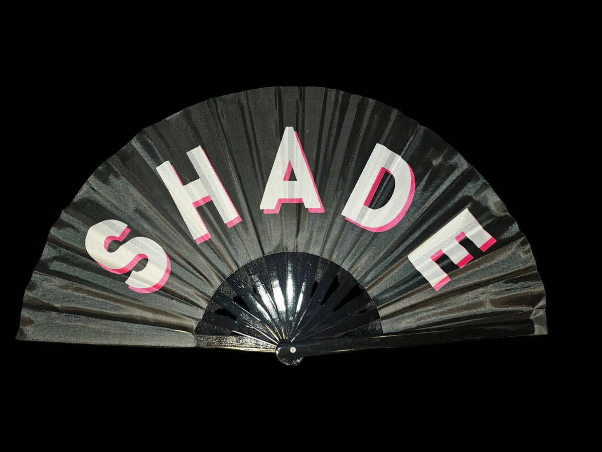 Shade Bamboo Fan 13"